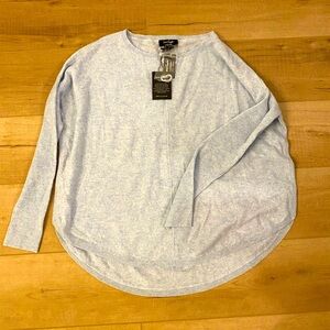 Cashmere sweater light blue new with tags